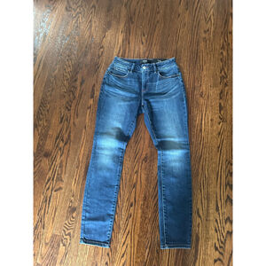 Women's RW&CO. Blue Curvy Fit Skinny Jeans Size 29
